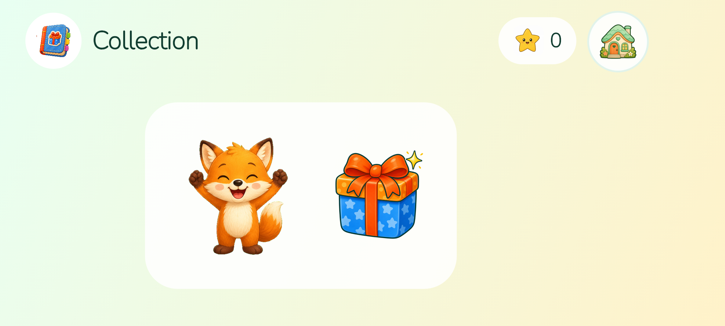 Rewards collection and child progress